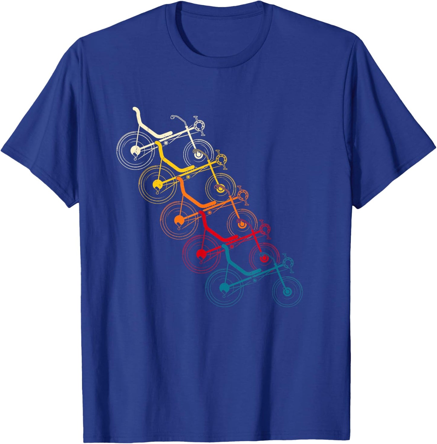 Great Recumbent Bike Cyclist Design Cycling T-Shirt - T-Shirt | Royal