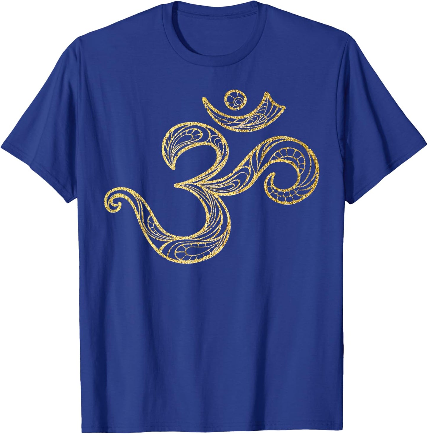 Om Symbol Yoga Meditation Namaste Spiritual Mantra Mandala T-Shirt - T-Shirt | Royal