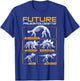 Cool Future Paleontologist Funny Dinosaur Fossil Enthusiast T-Shirt - T-Shirt | Royal