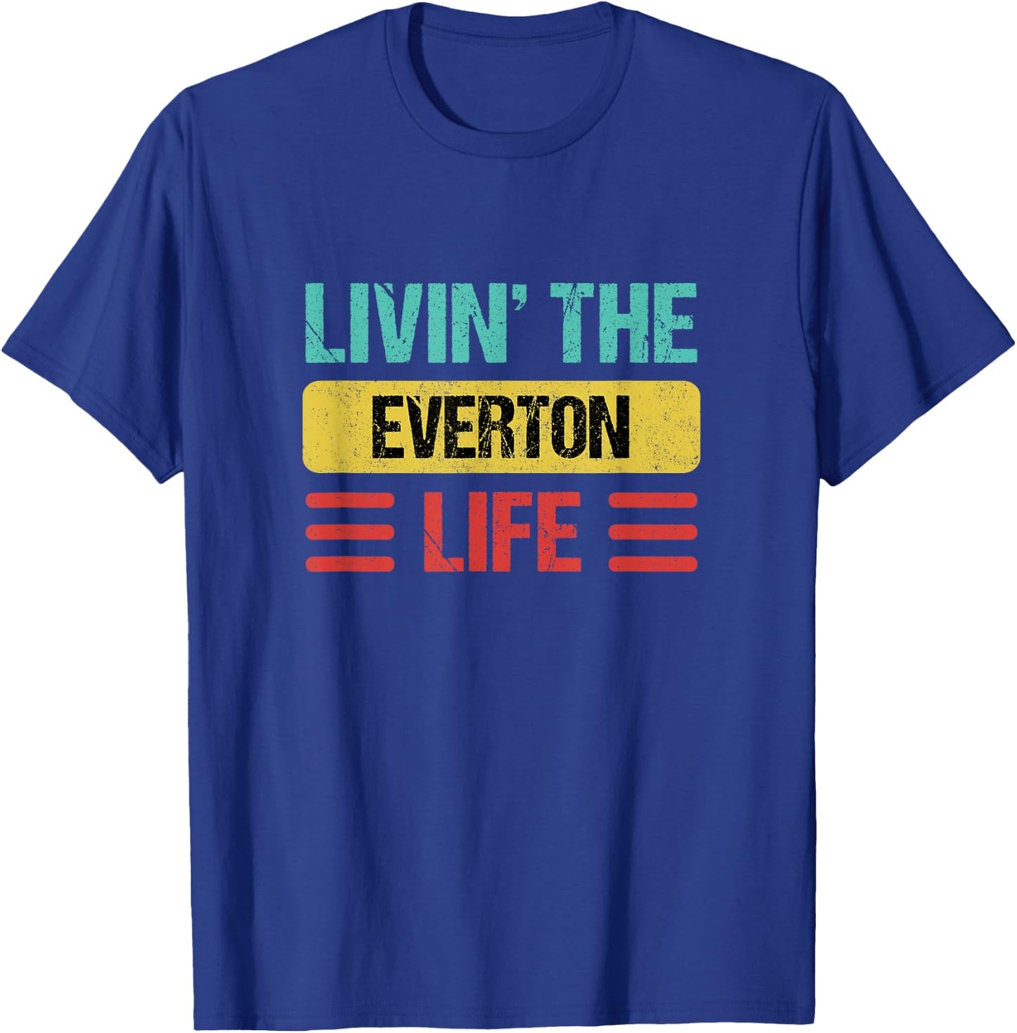 Everton Name T-Shirt - T-Shirt | Royal