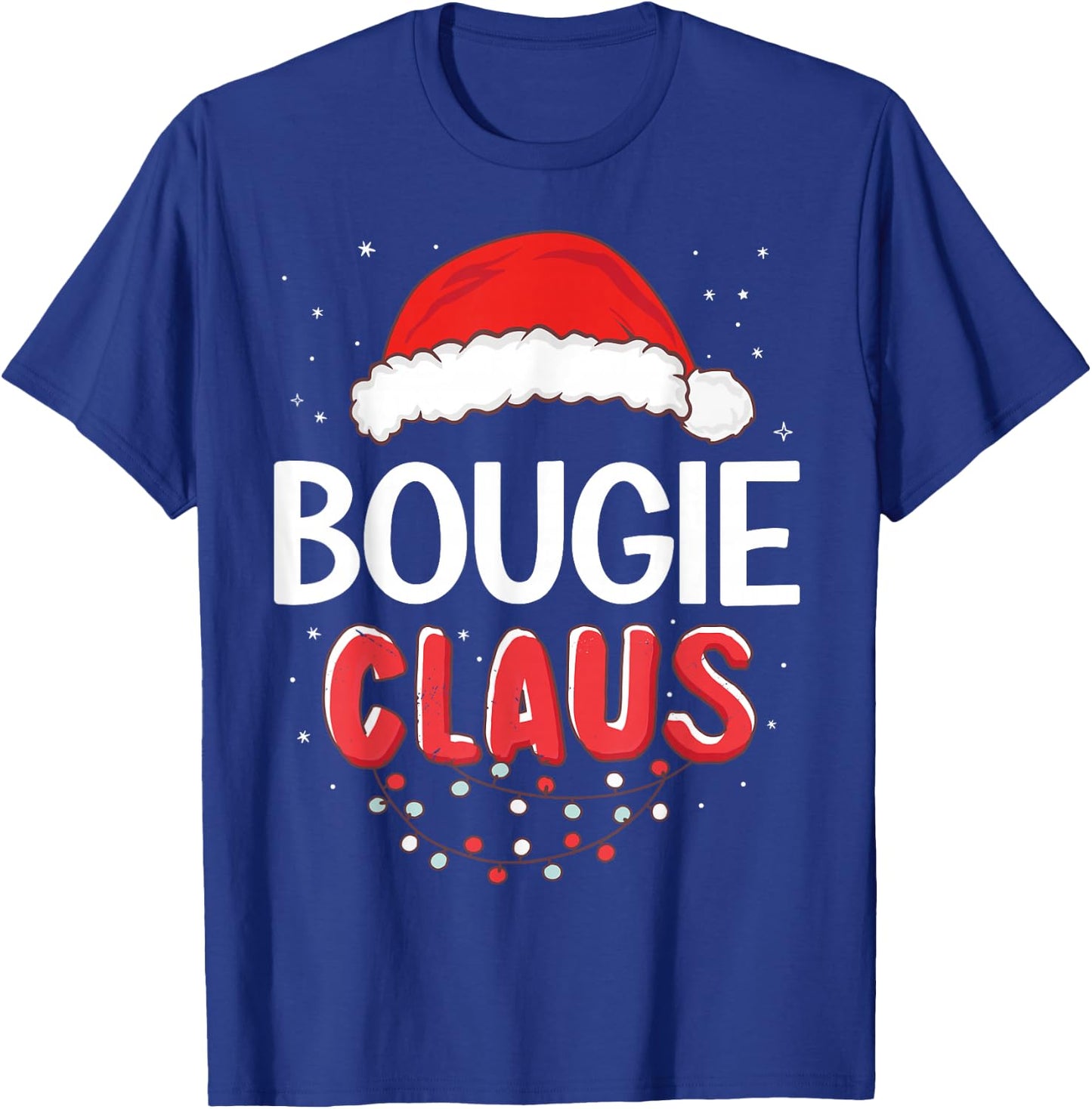 Bougie Santa Claus Christmas Matching Costume T-Shirt - T-Shirt | Royal