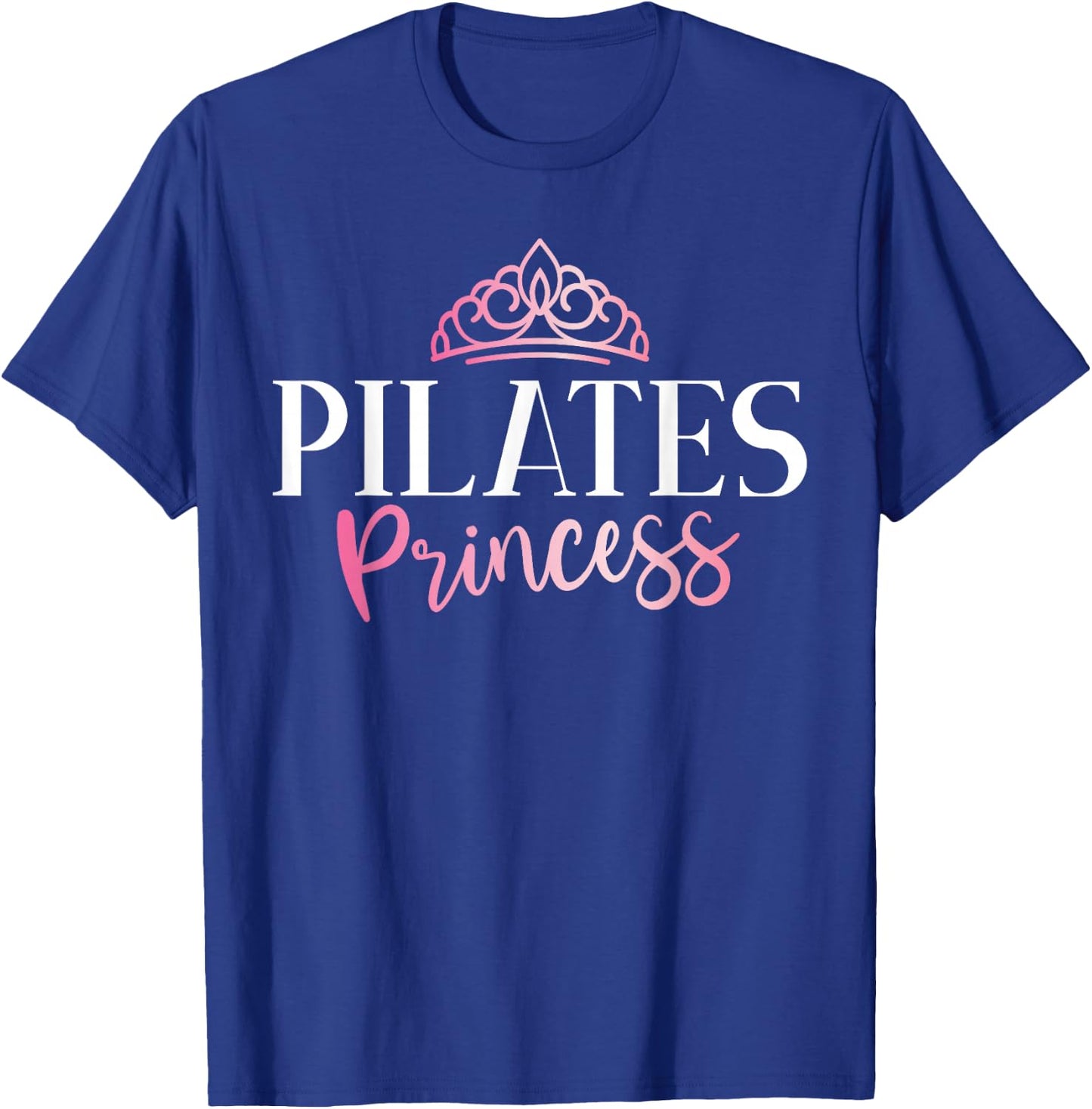 Pilates Gifts Women's Princess Yoga , Black, Small, Short Sleeve, , Lace, Cotton 60% Polyester 40% T-Shirt - T-Shirt | Royal