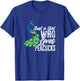 Girls Peacock Just A Girl Who Loves Peacocks T-Shirt - T-Shirt | Royal