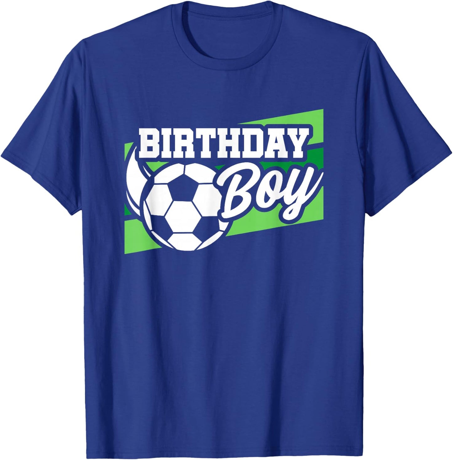 Soccer Birthday Party - Birthday Boy - Soccer Birthday T-Shirt - T-Shirt | Royal