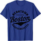 Boston Massachusetts Beantown Est. 1630 Pride Vintage T-Shirt - T-Shirt | Royal