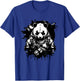 Determined Tactical Panda - Not so Fluffy and Harmless T-Shirt - T-Shirt | Royal