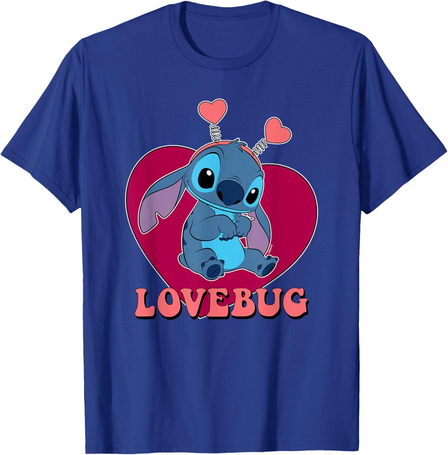 Lilo and Stitch - Lovebug Stitch T-Shirt - T-Shirt | Royal