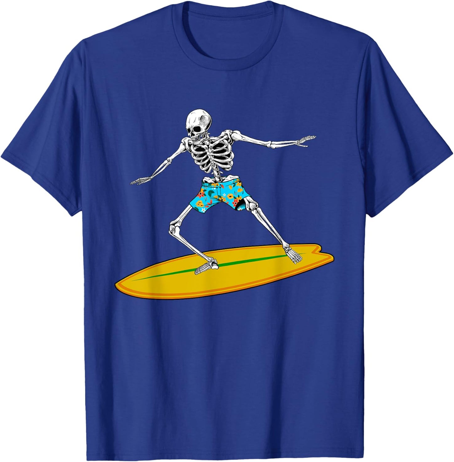 Cool Surfing Art Women Surfboard Surf Coach Surfer T-Shirt - T-Shirt | Royal
