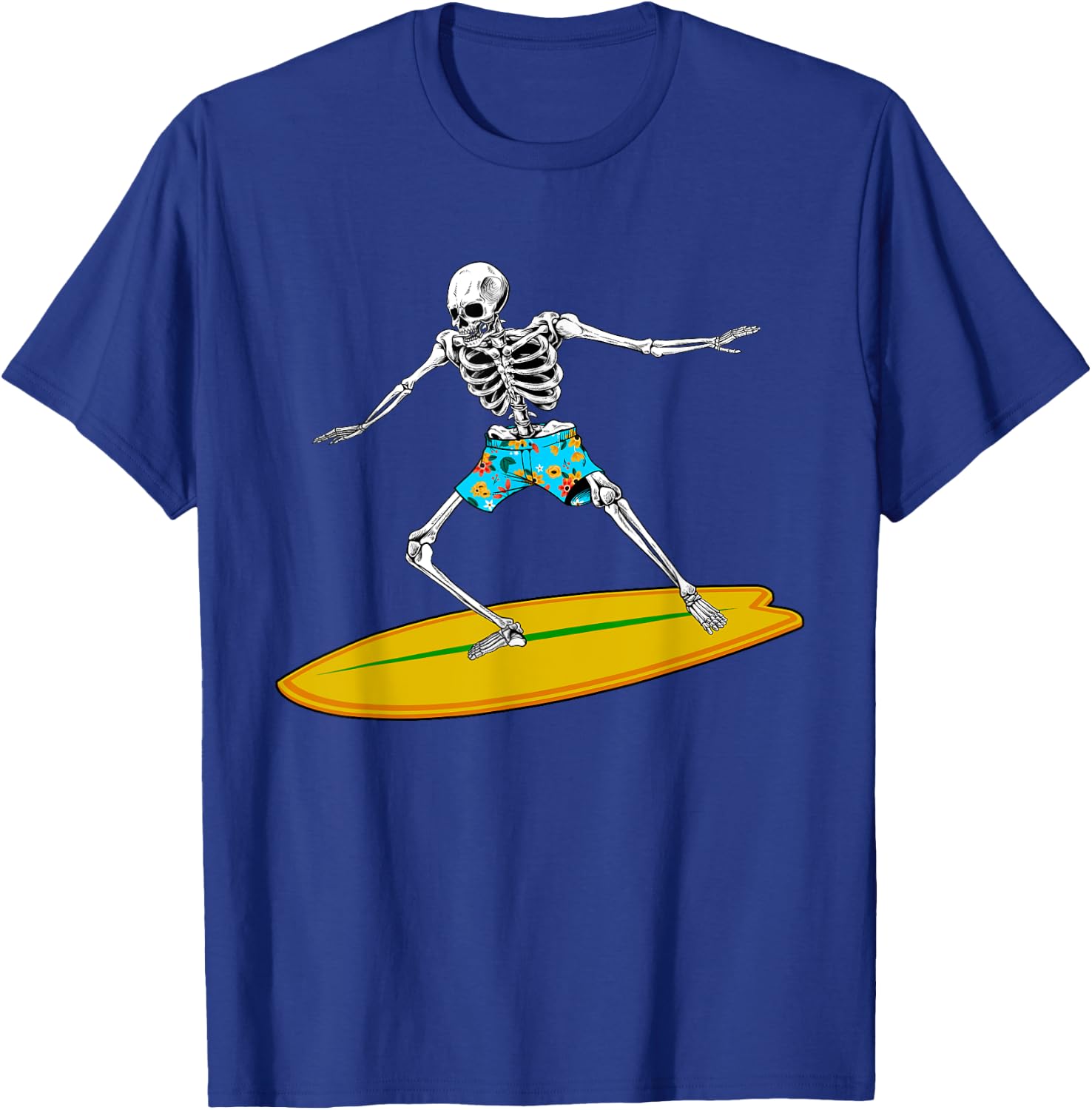 Cool Surfing Art Women Surfboard Surf Coach Surfer T-Shirt - T-Shirt | Royal