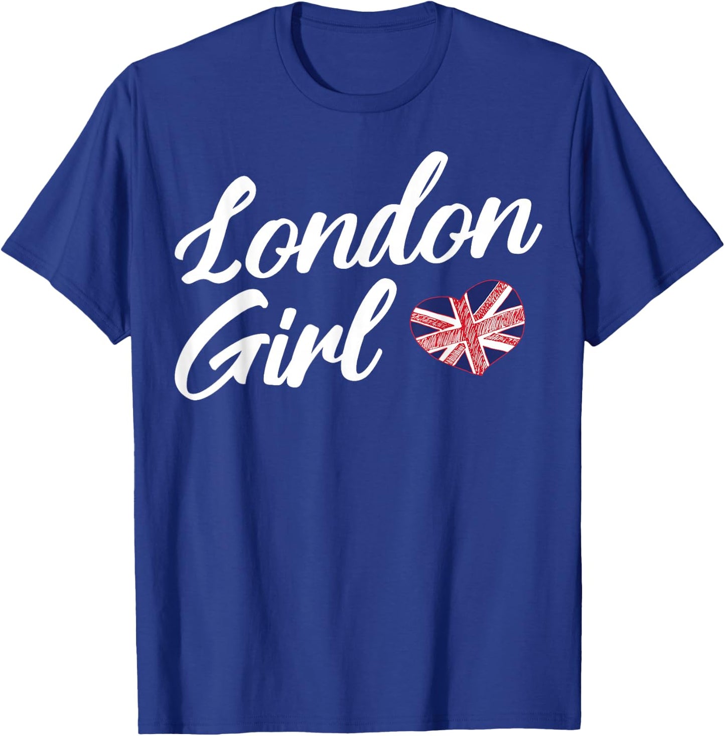 London Girl United Kingdom London T-Shirt - T-Shirt | Royal