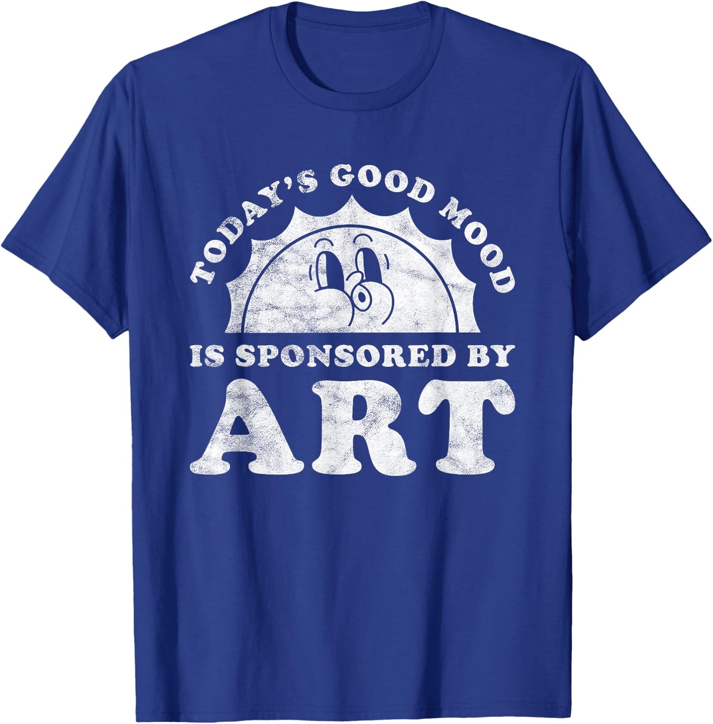 Funny Cute Retro Vintage Art or Art Teacher T-Shirt - T-Shirt | Royal