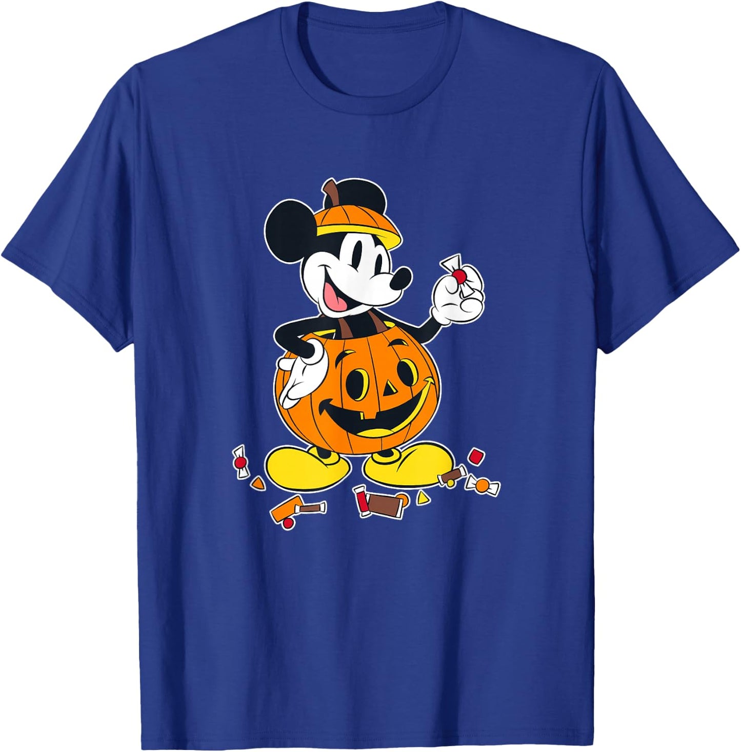 Disney Mickey And Friends Halloween Mickey Pumpkin Costume T-Shirt - T-Shirt | Royal
