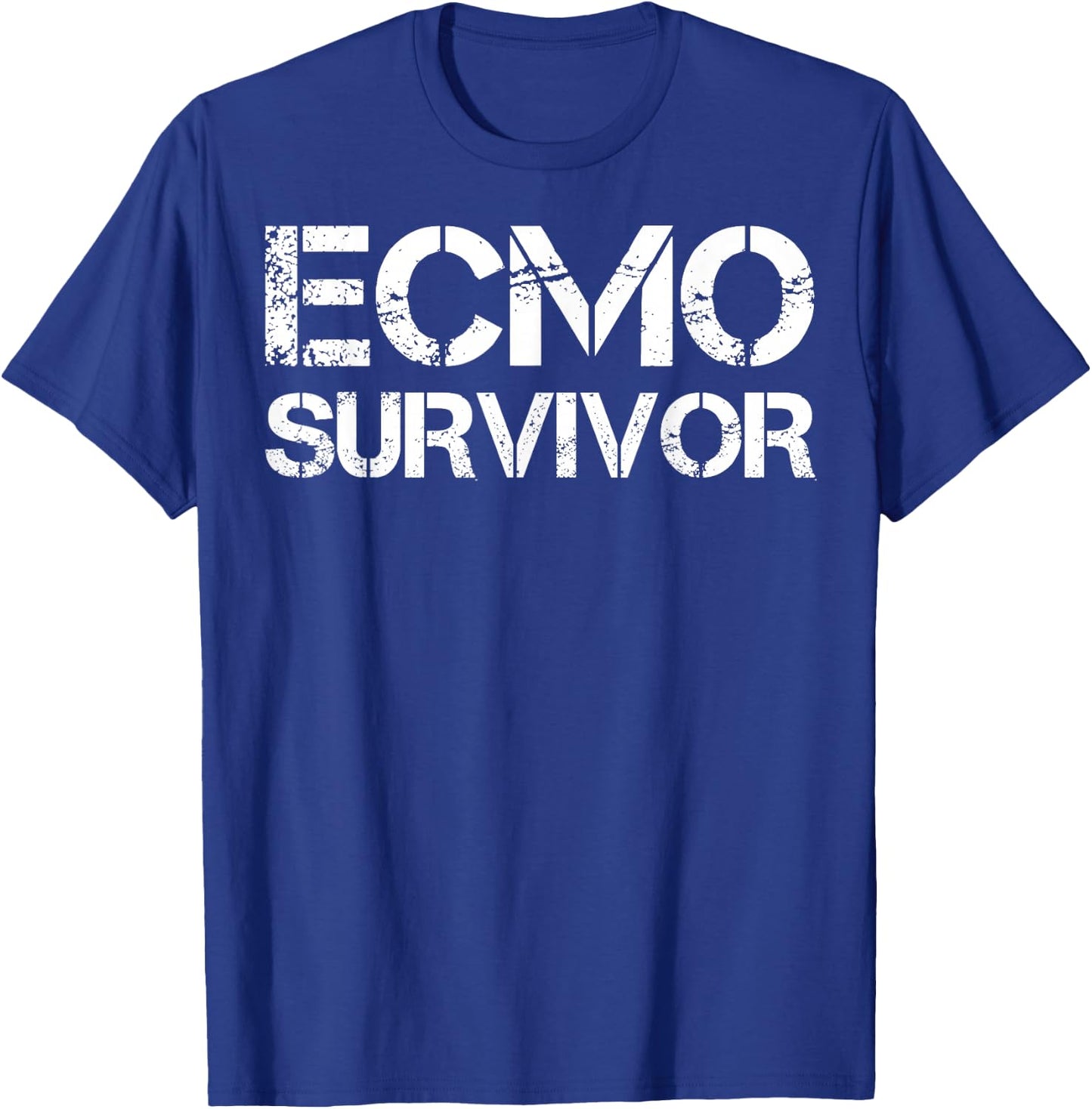ECMO Survivor T-Shirt - T-Shirt | Royal