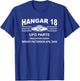 Hangar 18 UFO parts - Funny Roswell UFO T-Shirt - T-Shirt | Royal