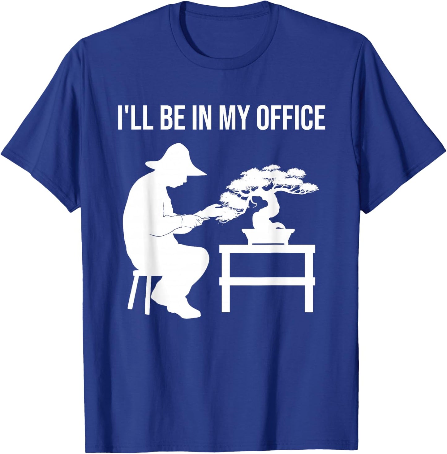 Funny Bonsai Tree Design Women Japanese Gardening T-Shirt - T-Shirt | Royal