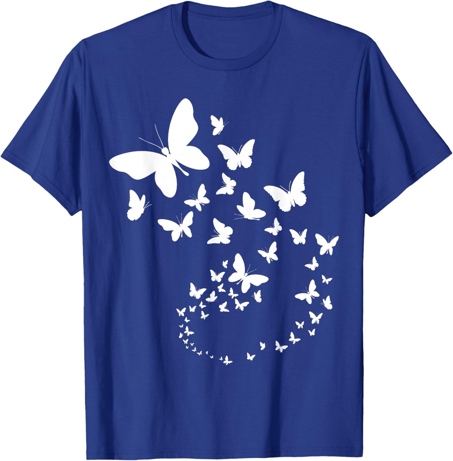 Butterfly Theme T-Shirt - T-Shirt | Royal