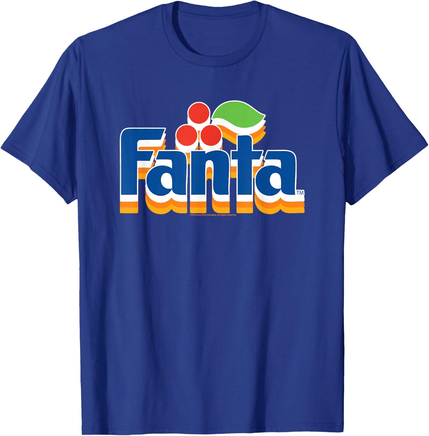 Coca-Cola - Stacked Fanta Logo T-Shirt - T-Shirt | Royal
