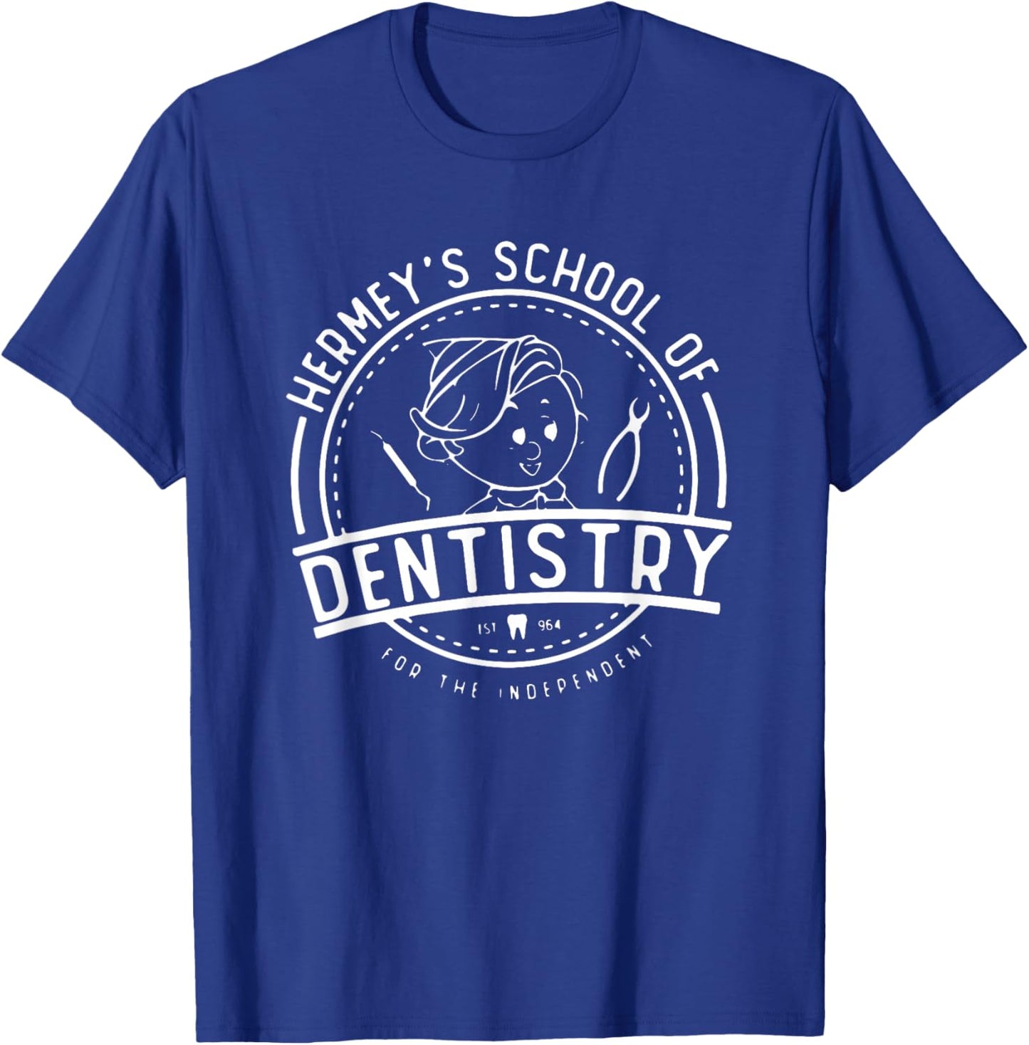 Hermey’s School of Dentistry Christmas Dental Hygienist T-Shirt - T-Shirt | Royal