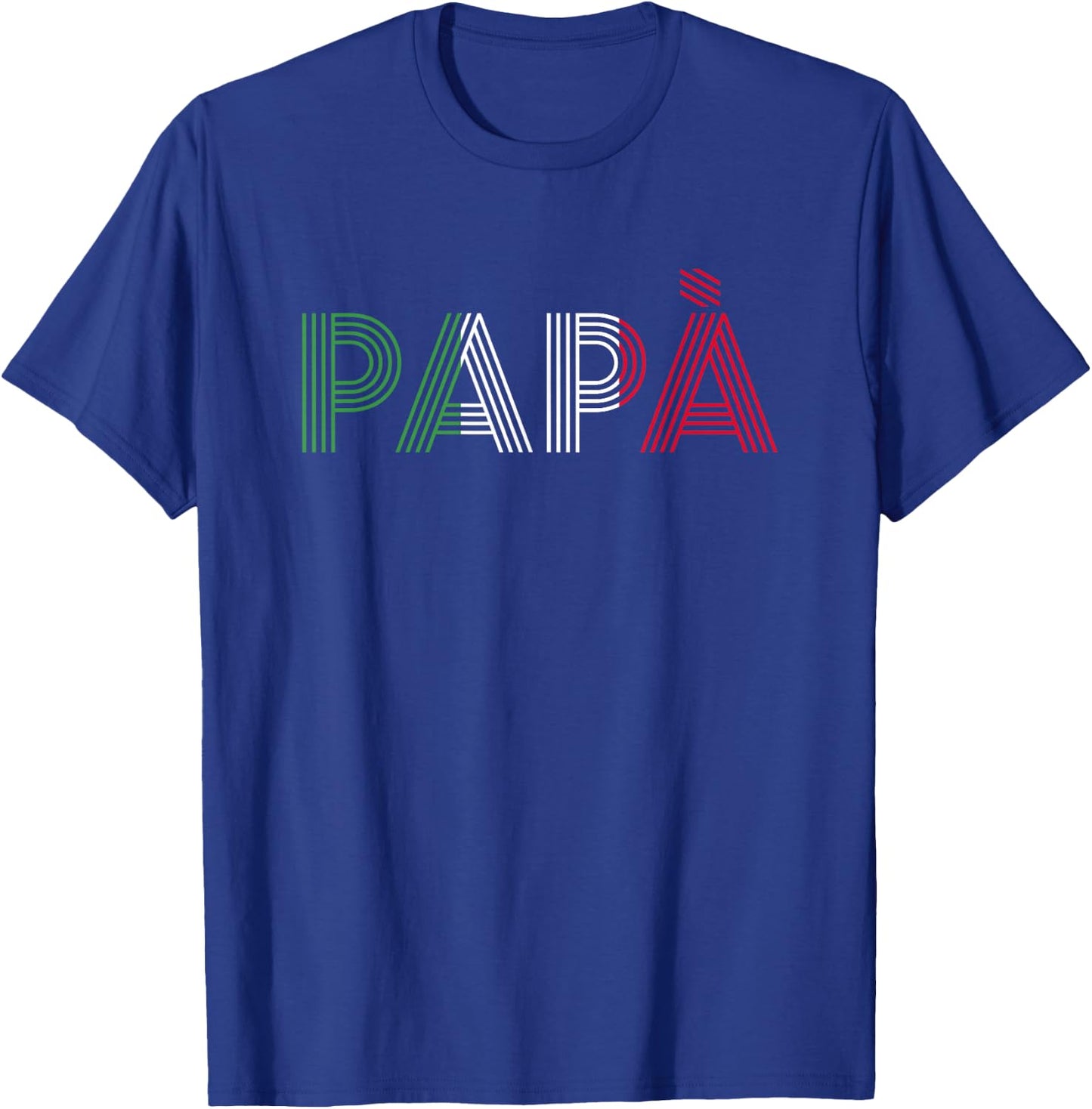 Dad Italian Family Roots Italy Home Country Papà T-Shirt - T-Shirt | Royal