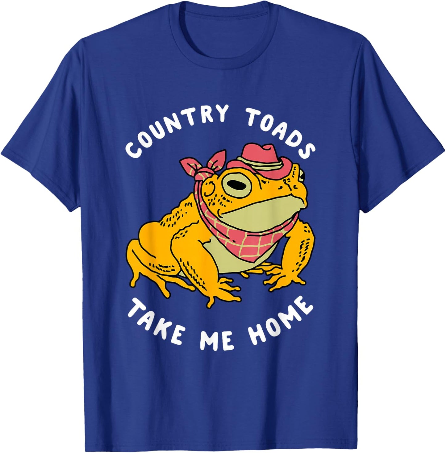 Country Toads Take Me Home Apparel T-Shirt - T-Shirt | Royal