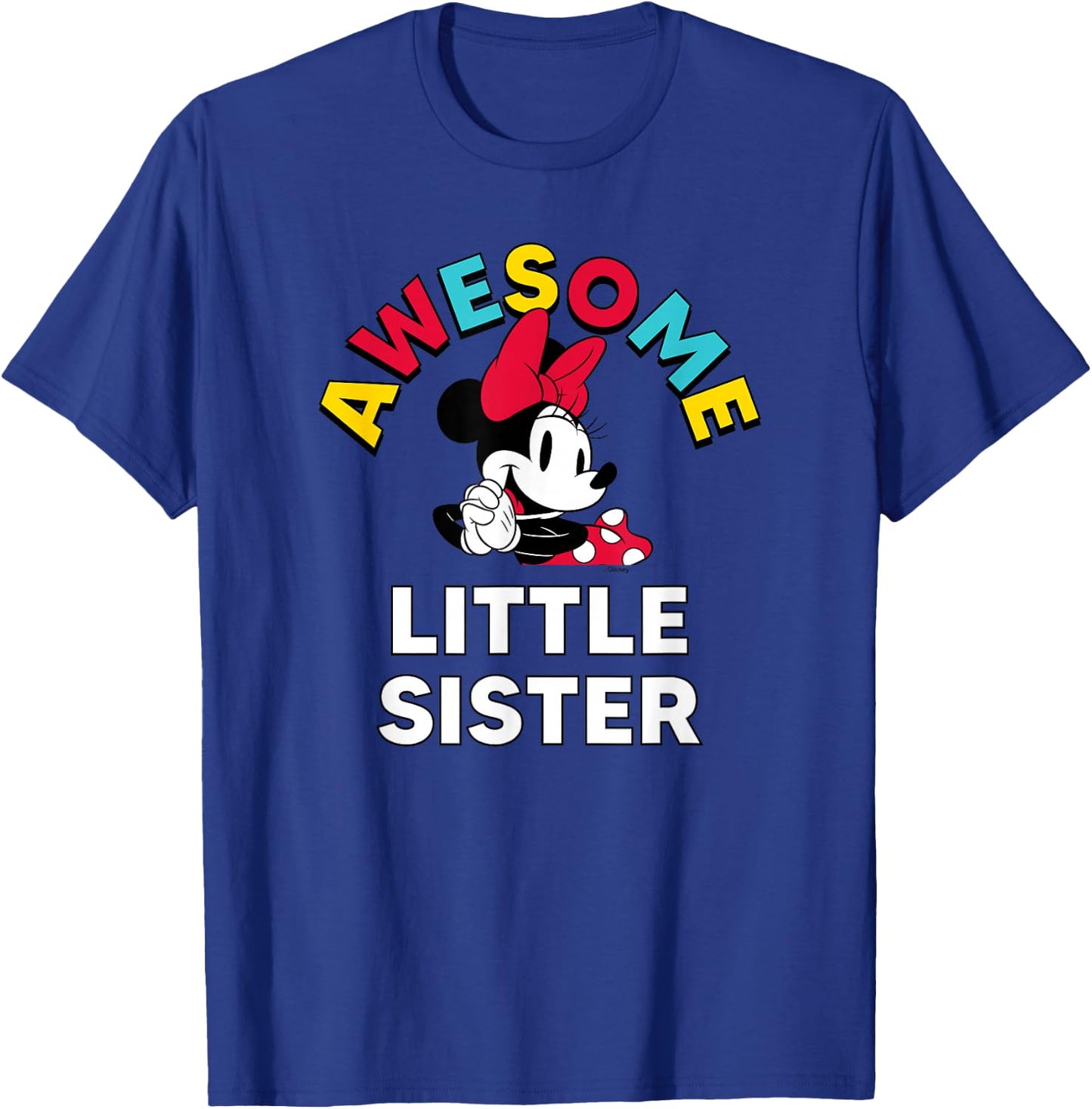 Disney - Awesome Little Sister T-Shirt - T-Shirt | Royal