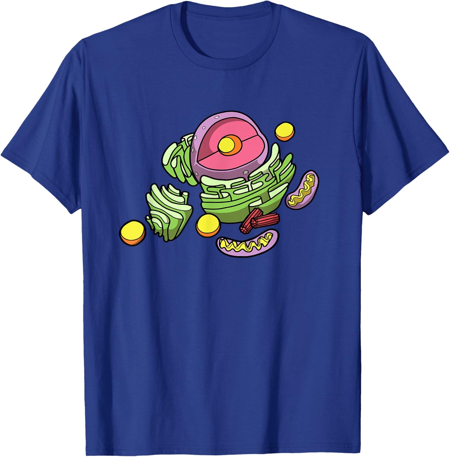 Ecology Biologist Cells - Bio Student Science Biology T-Shirt - T-Shirt | Royal