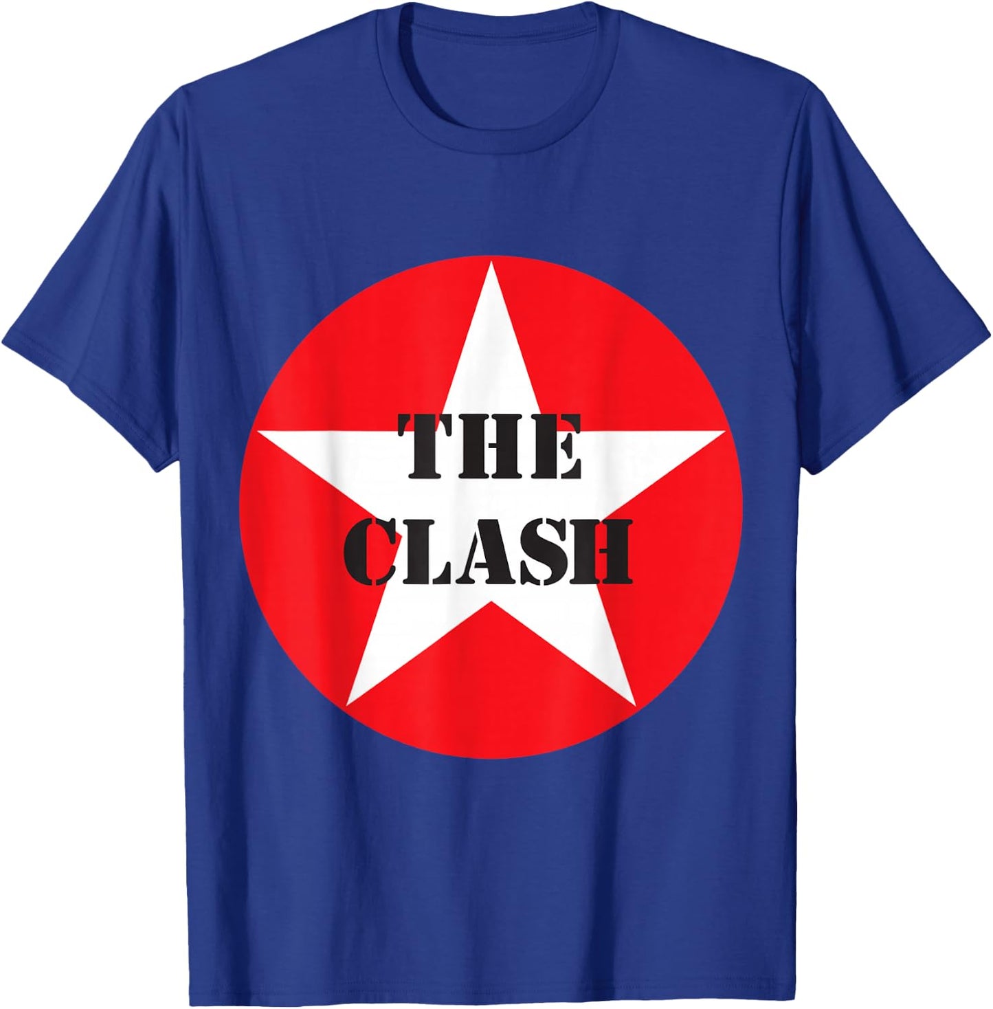 The Clash - Circle Star T-Shirt - T-Shirt | Royal
