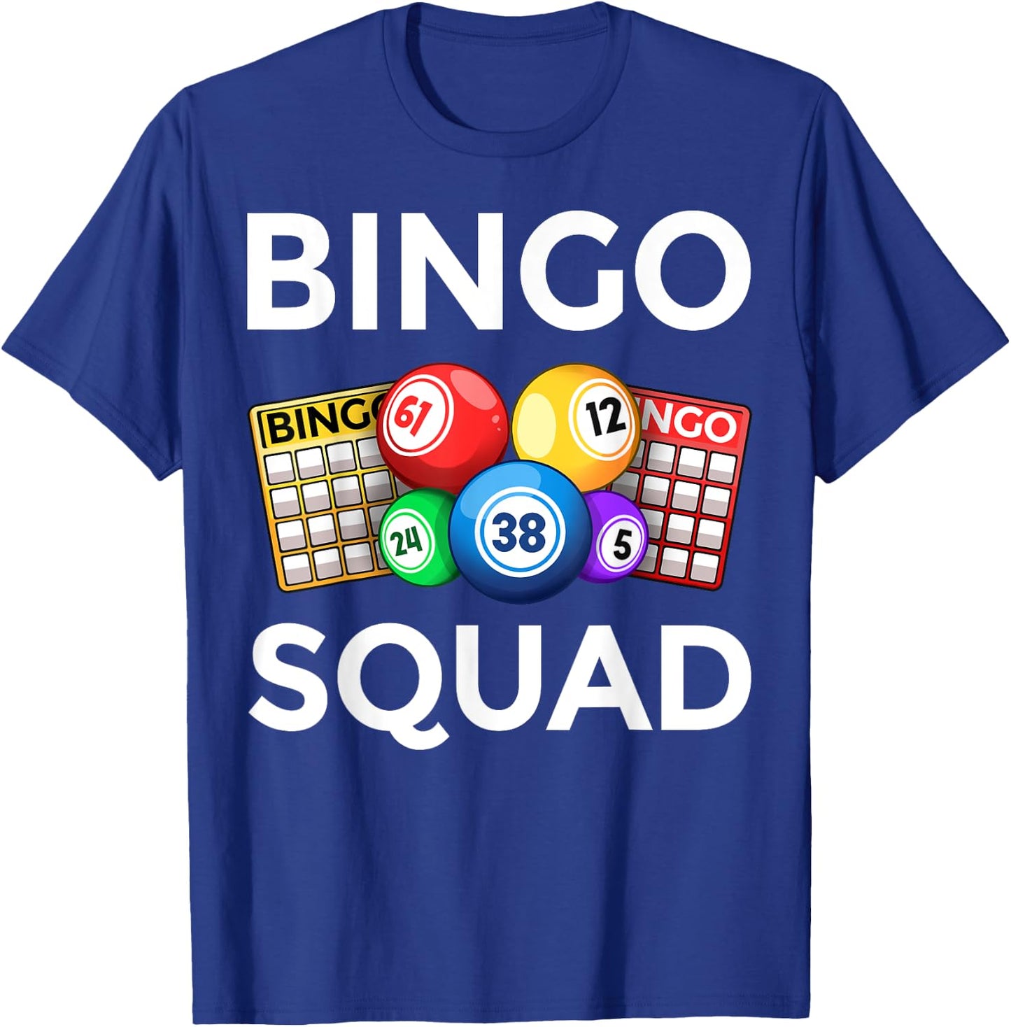 Cute Bingo Designs Women Bingo Lovers Players Casino Small T-Shirt - T-Shirt | Royal