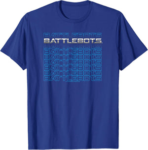 BattleBots Logo Text Stack T-Shirt - T-Shirt | Royal