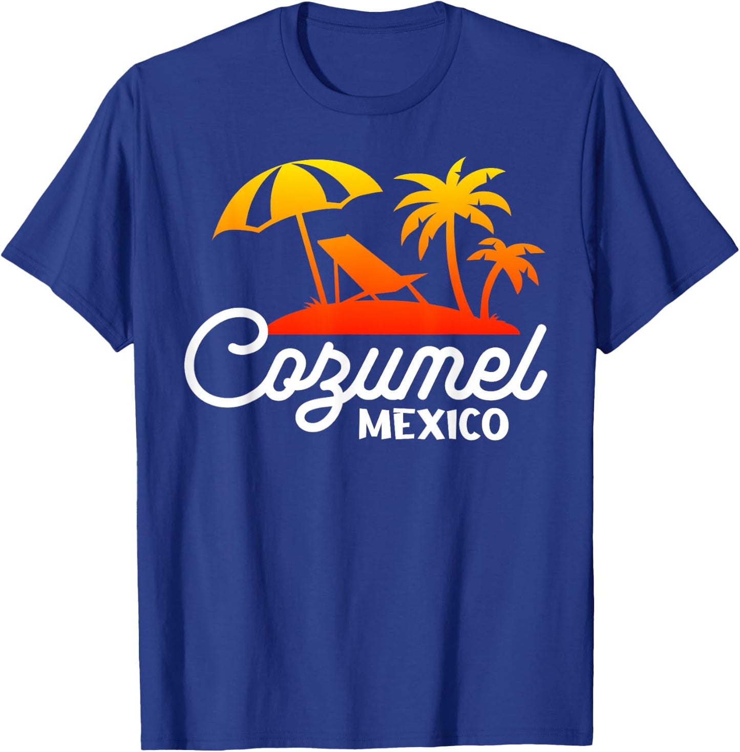 Cozumel Beach Mexico Family Vacation Tourist Souvenir T-Shirt - T-Shirt | Royal
