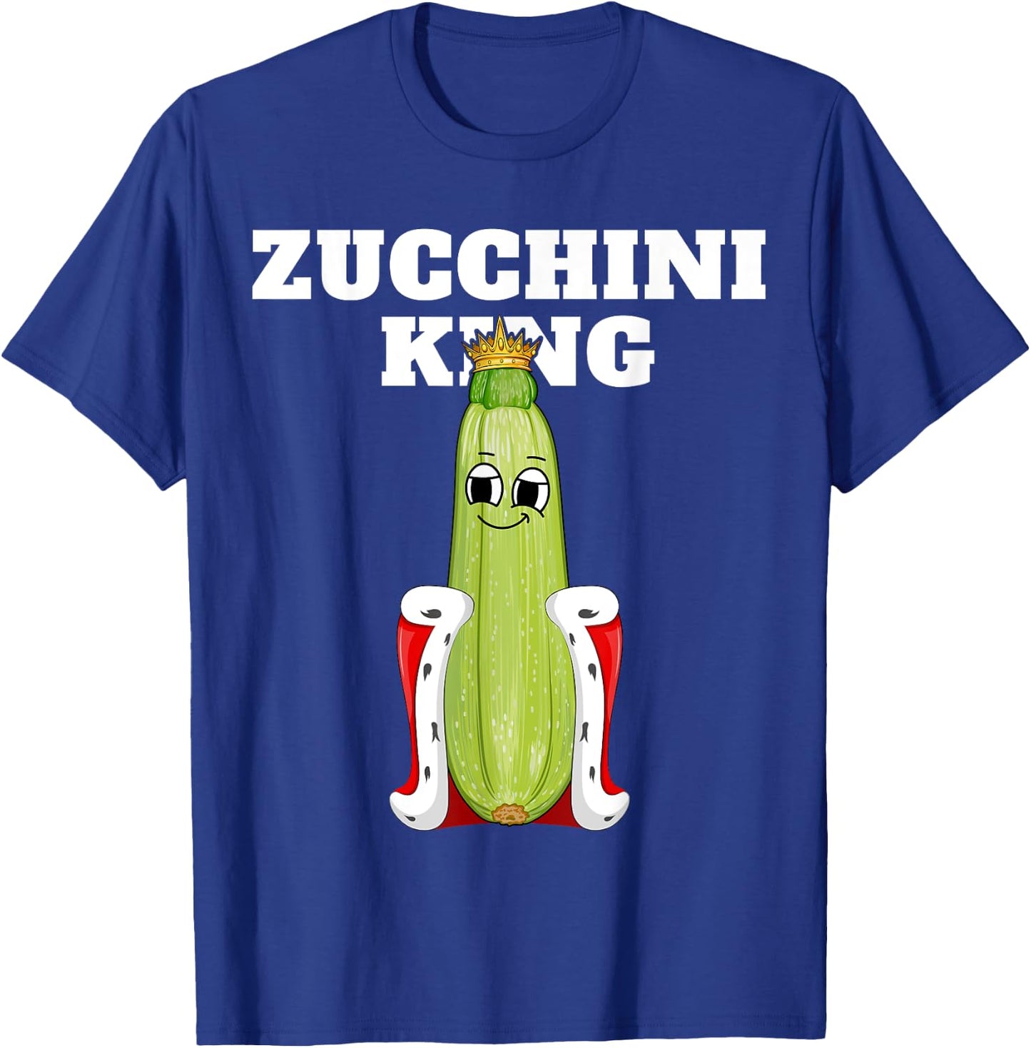 Zucchini King | Zucchini | Boys Zucchini T-Shirt - T-Shirt | Royal