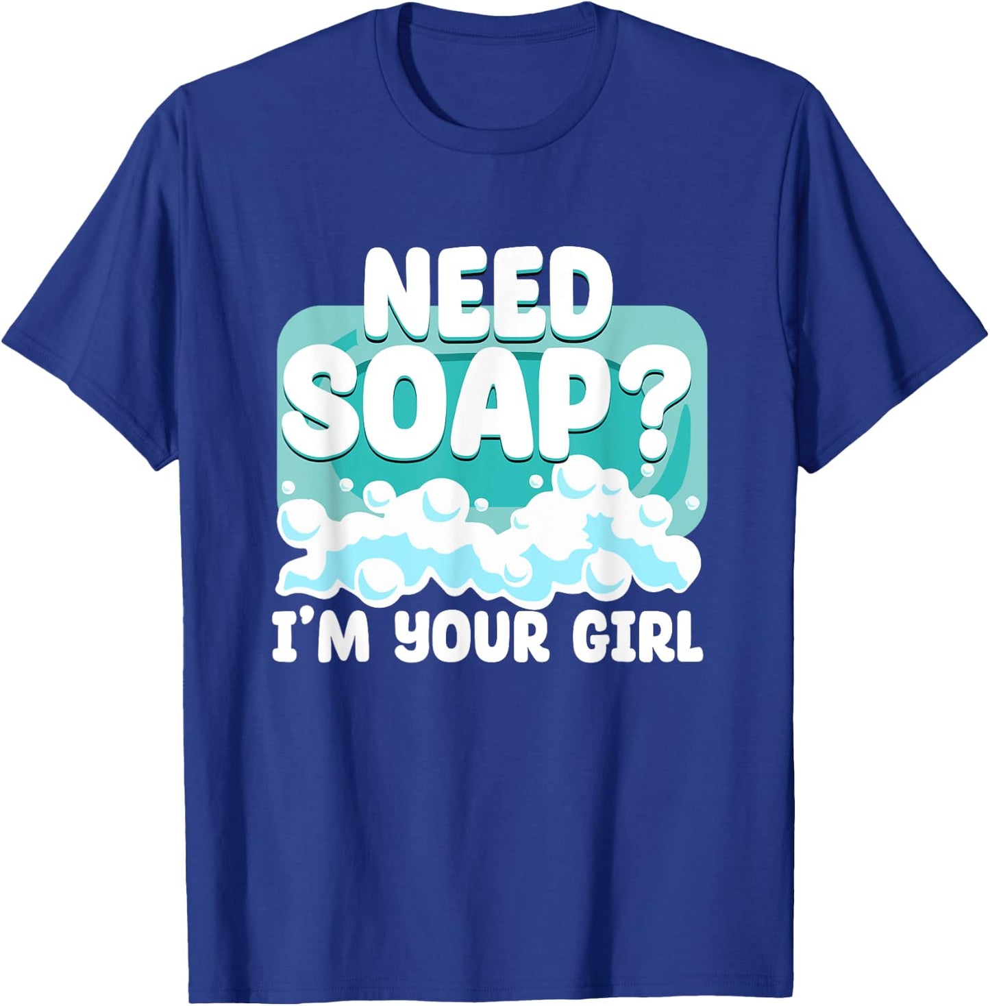 Women Girl Soap Making Enthusiast Handmade Soap Maker T-Shirt - T-Shirt | Royal