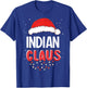 Indian Santa Claus Christmas Matching Costume T-Shirt - T-Shirt | Royal