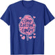 I Love Cotton Candy Stick Cone Fairy Floss T-Shirt - T-Shirt | Royal
