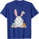 Kids Happy Easter Volleyball Bunny Ears Funny Egg Boys T-Shirt - T-Shirt | Royal
