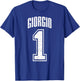 Giorgio Supporter Number 1 Greatest Fan T-Shirt - T-Shirt | Royal