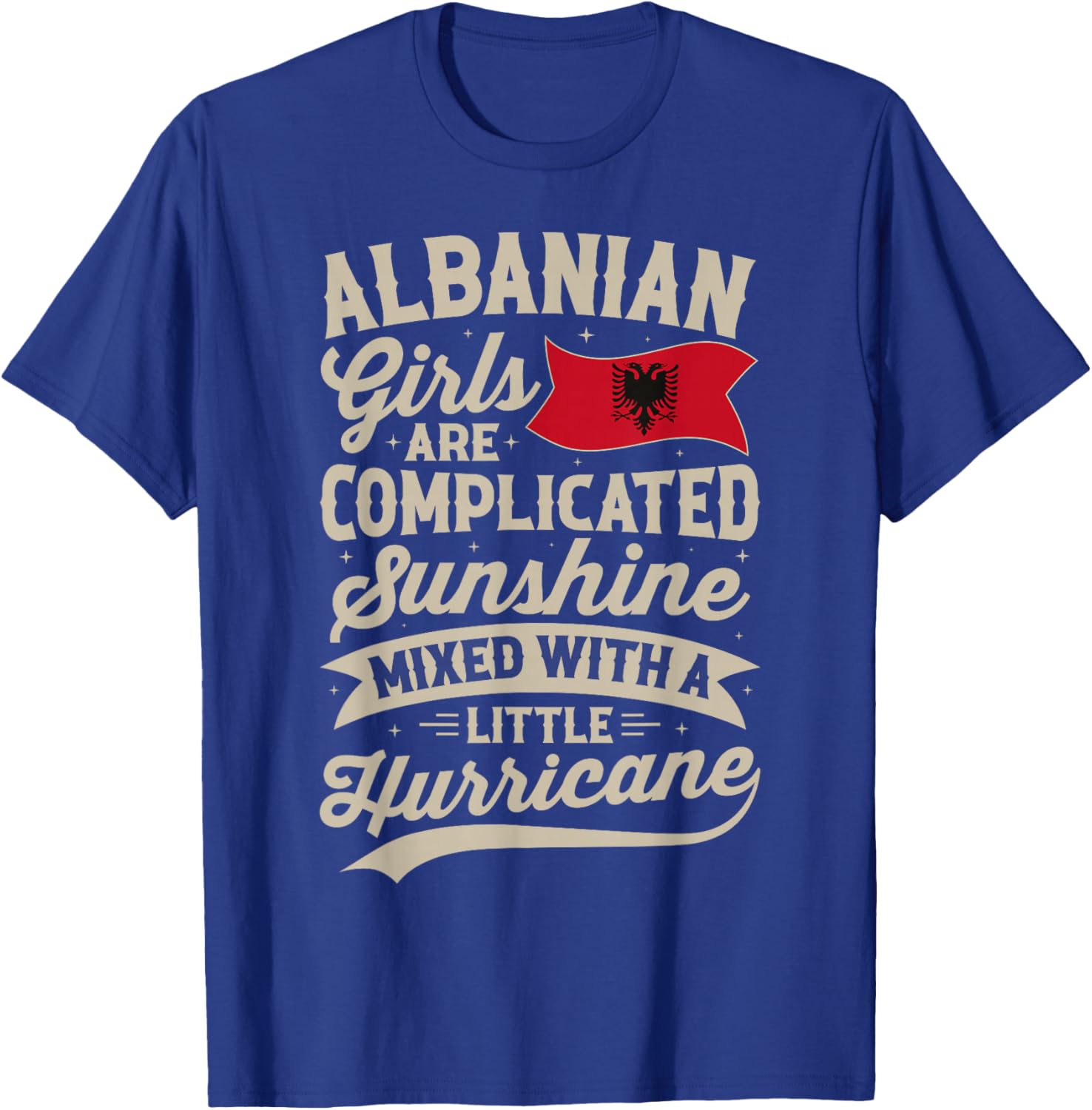 Albanian Girls Funny Albania Women T-Shirt - T-Shirt | Royal