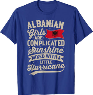 Albanian Girls Funny Albania Women T-Shirt - T-Shirt | Royal