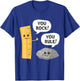 You Rock You Rule Funny Cute Kawaii Rock and Ruler Pun T-Shirt - T-Shirt | Royal