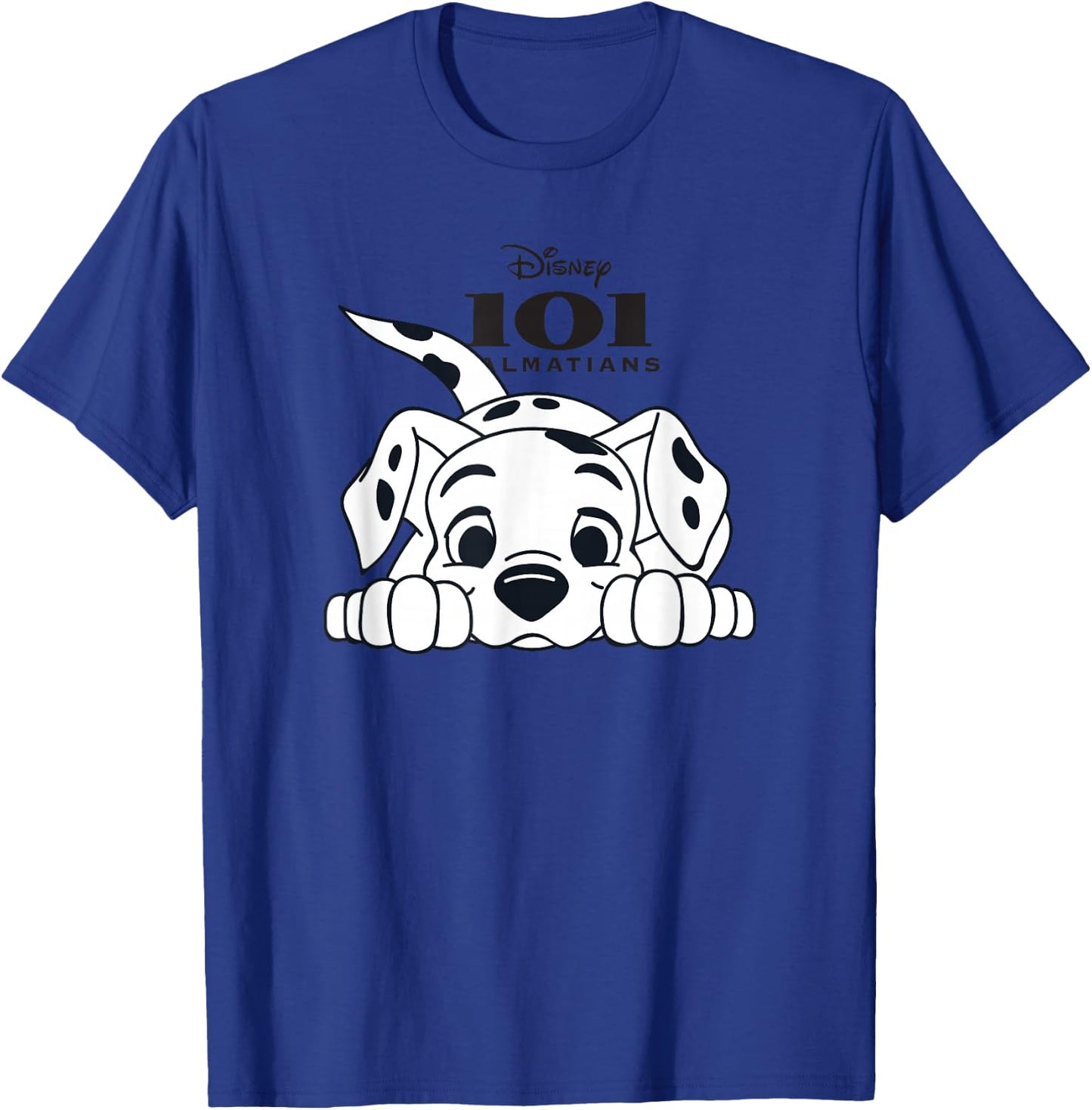 Disney 101 Dalmatians Playful Position Puppy Logo V2 T-Shirt - T-Shirt | Royal