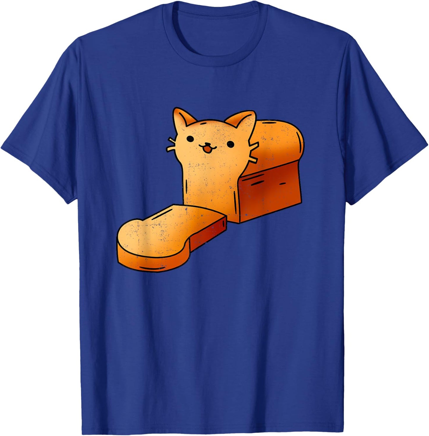 Halloween Costume Cat Loaf Lazy Funny Bread Kitten Kitty Women Kids T-Shirt - T-Shirt | Royal