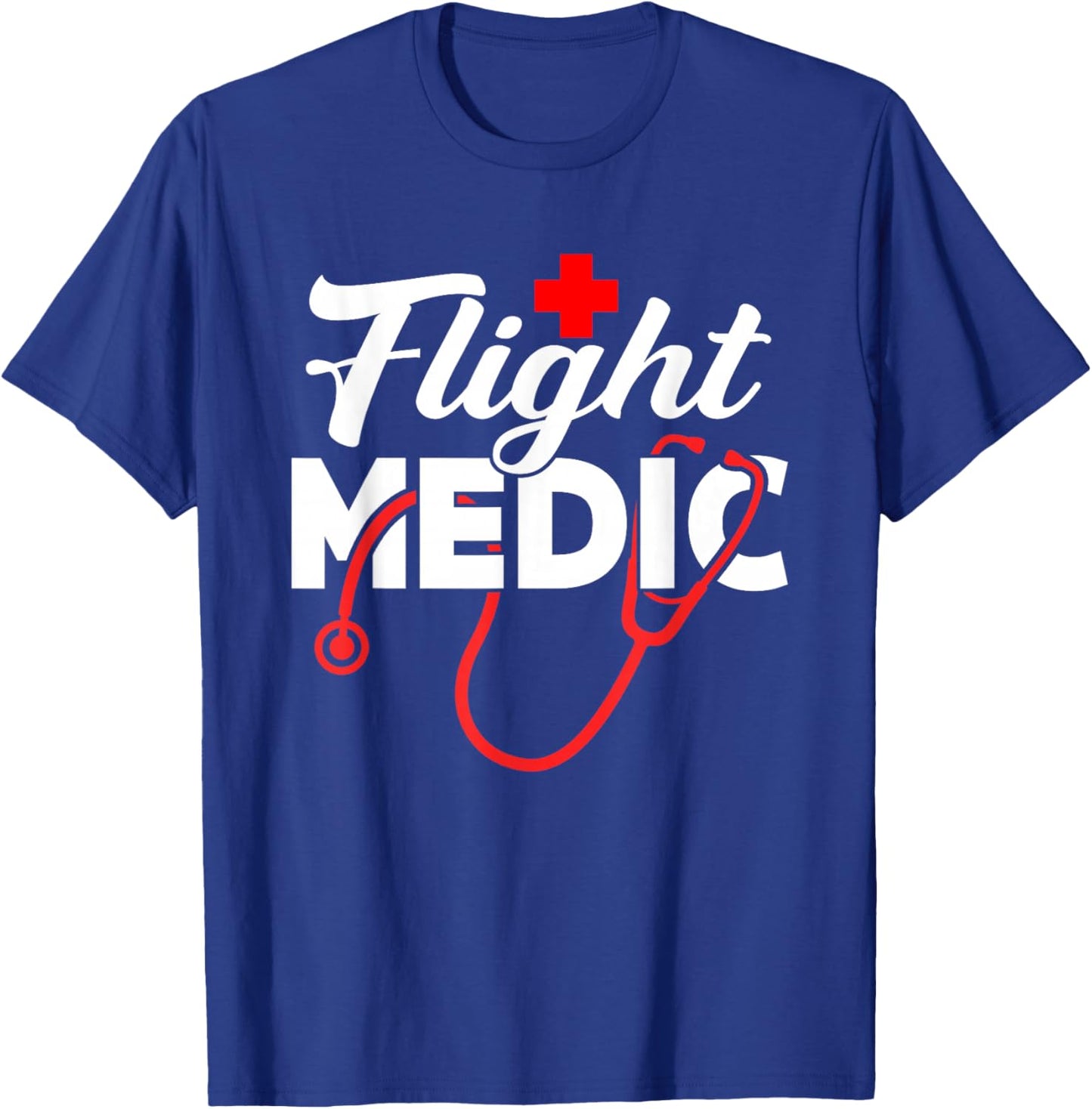 Flight Medic Job Nurse Team T-Shirt - T-Shirt | Royal