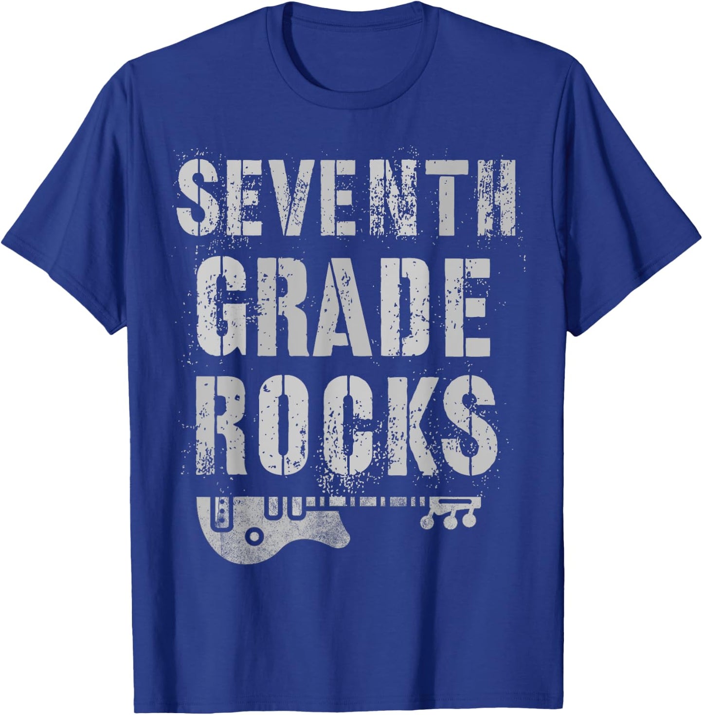 7th GRADE ROCKS Test Teacher Seventh Gr Rockstar Is My Jam Women Kids T-Shirt - T-Shirt | Royal