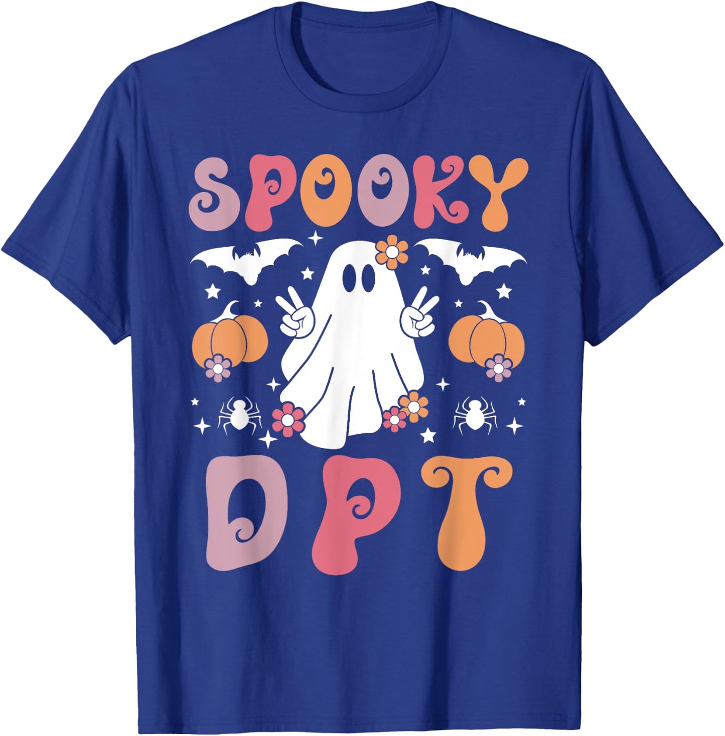 Spooky Doctor Of Physical Therapy Halloween DPT T-Shirt - T-Shirt | Royal