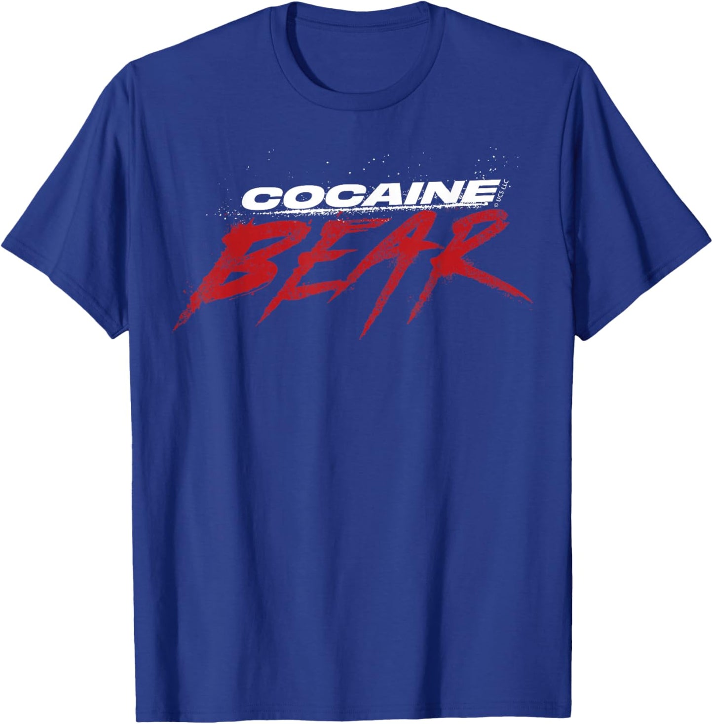 Cocaine Bear Logo T-Shirt - T-Shirt | Royal