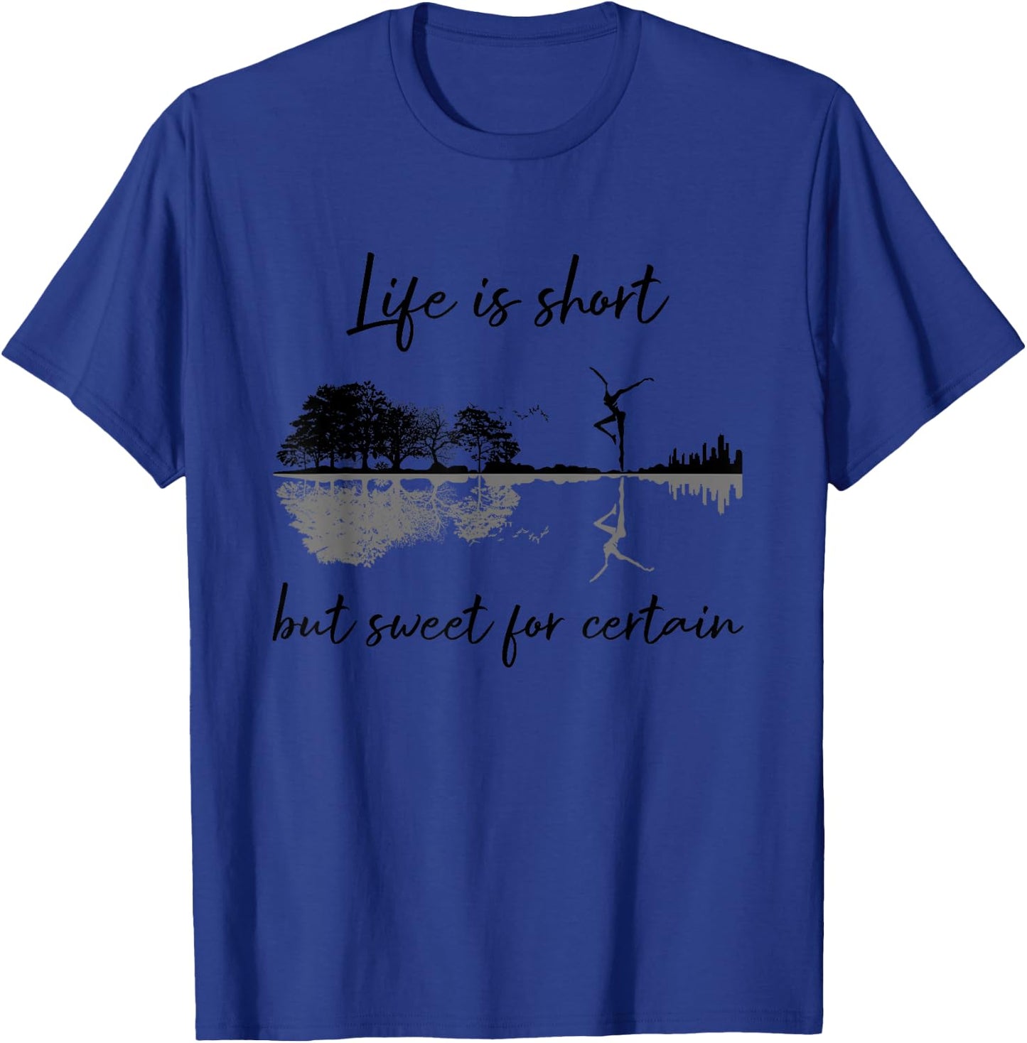 Cute Design Life Is Short But Sweet For Certain Guitar T-Shirt - T-Shirt | Royal