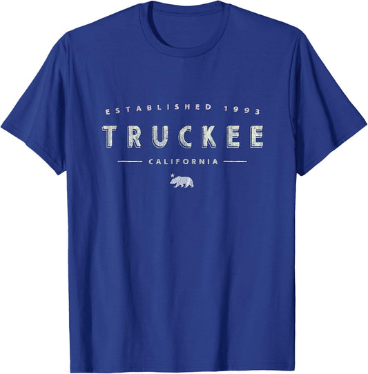 Truckee California T-Shirt - T-Shirt | Royal