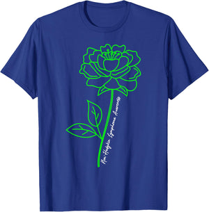 Non-Hodgkin Lymphoma Awareness Beat Cancer Chemotherapy T-Shirt - T-Shirt | Royal