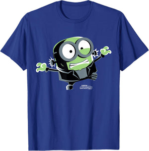 Minions Monsters Frankenbob Halloween T-Shirt - T-Shirt | Royal