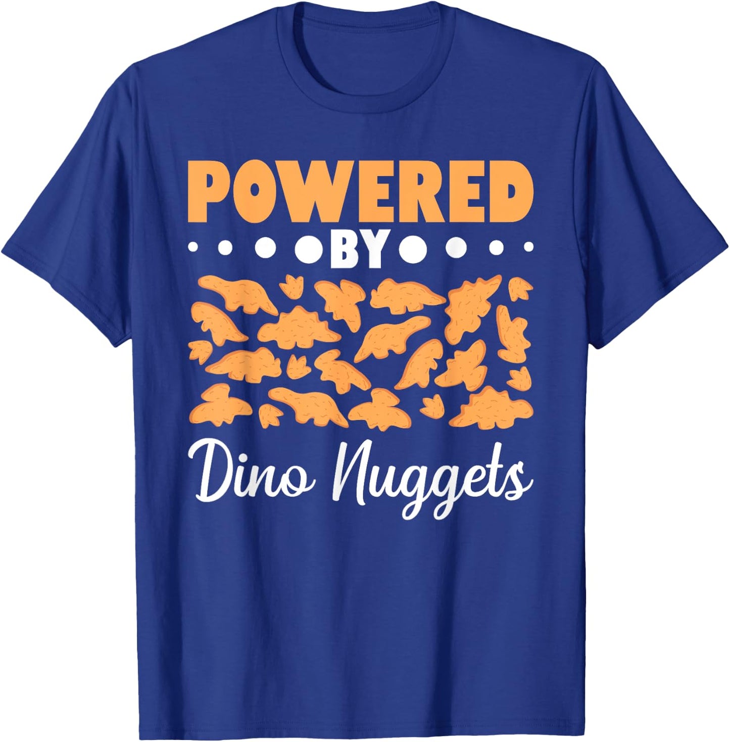Dinosaur Nugget Lover Dino Nugget Plush Chicken Nuggets T-Shirt - T-Shirt | Royal